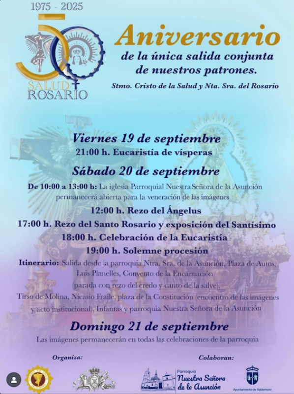 Salida conjunta Cristo Virgen