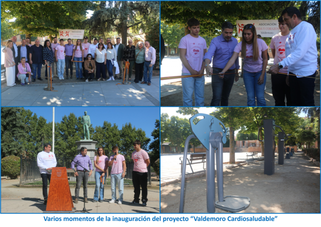 2025 10 13 Varios momentos de la inauguración del proyecto “Valdemoro Cardiosaludable”