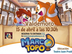 Marco Topo convierte Valdemoro en aula educativa interactiva para escolares