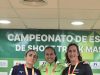 Nieves Rubio y Carlos Aragón suben al pódium en el Campeonato de España máster en pista cubierta