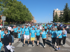 Más de 250 personas se suman a la caminata solidaria de Valdetea por la inclusión