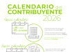 Aprobada la modificación del calendario fiscal de 2026