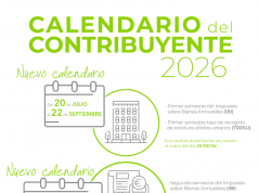 Aprobada la modificación del calendario fiscal de 2026