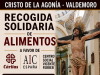 Recogida solidaria de alimentos de la Hermandad del Cristo de la Agonía