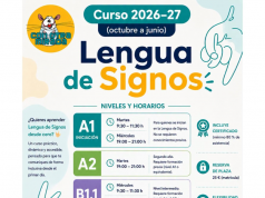 Apúntate a los nuevos cursos de Lengua de Signos Española (LSE) de la asociación Con Otra Mirada