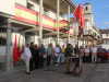 Acto en apoyo a Ceuta, la Guardia Civil, el Ejército y la Policía