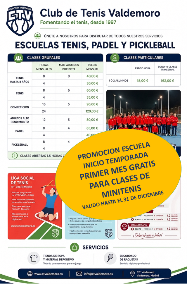 CARTEL PUBLICIDAD CLUB 2026 PROMO