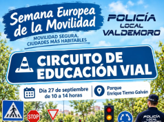 Circuito de educación vial en el Parque Enrique Tierno Galván