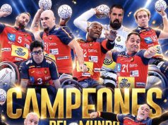 El valdemoreño Miguel García Gomar campeón del mundo de balonmano en silla de ruedas